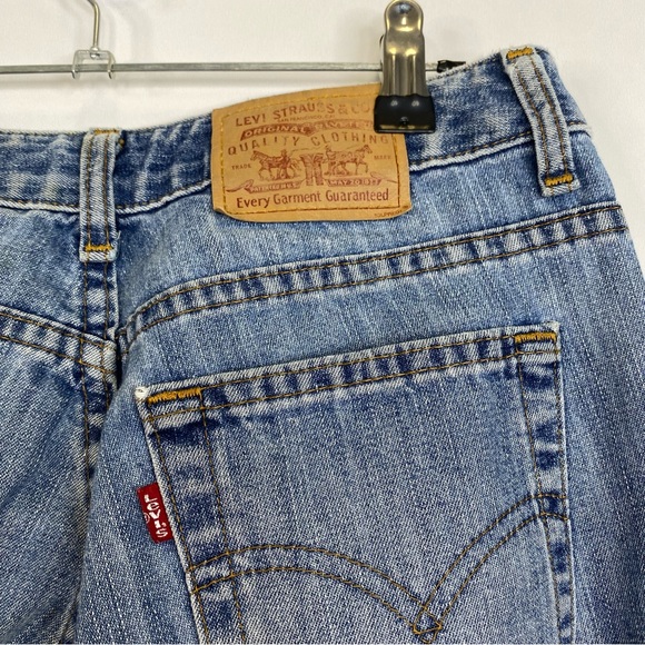 Vintage Levis Womens Low Rise Jeans Size 5L (jr) - Picture 4 of 5